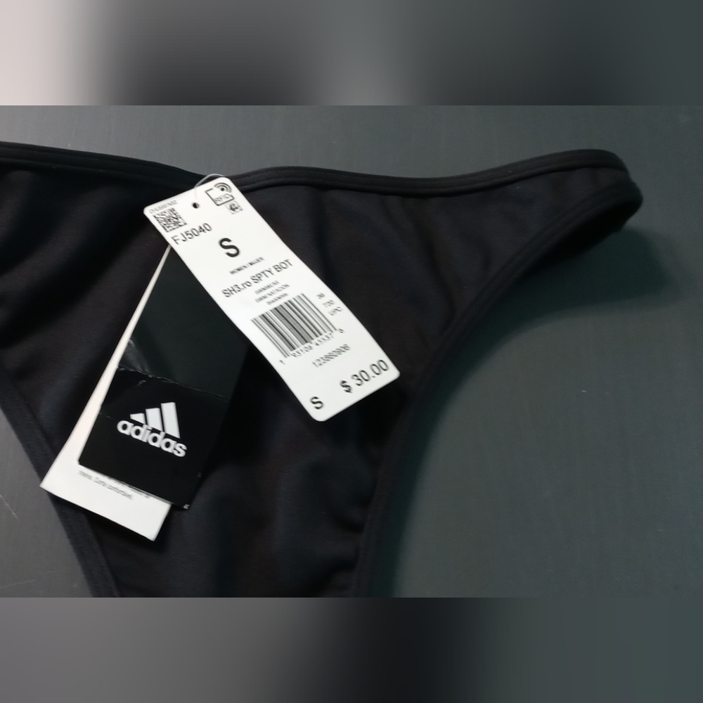 Adidas Ladies Black Bathing Suit Bottoms